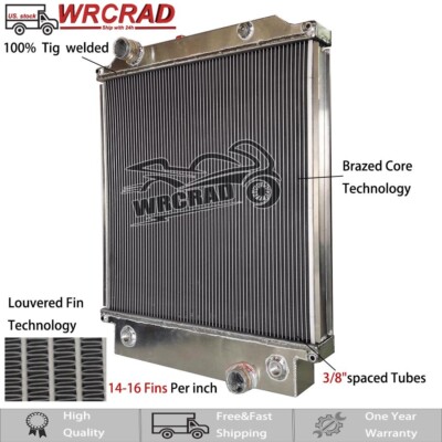 Aluminum Radiator Fit Blue Bird Vision School Bus L6 V8 2002-2012 2003 2004 05