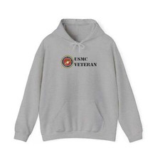 USMC Veteran  Unisex Heavy Blend  Hoodie
