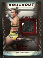2024 Topps UFC Knockout Strawweight Tabatha Ricci Knockout Relic Red /25