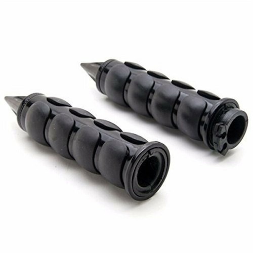 Pair Durable 1" Aluminum&Rubber Motorcycle Hand Grips For Cable Throttle Control - Bild 4 von 6