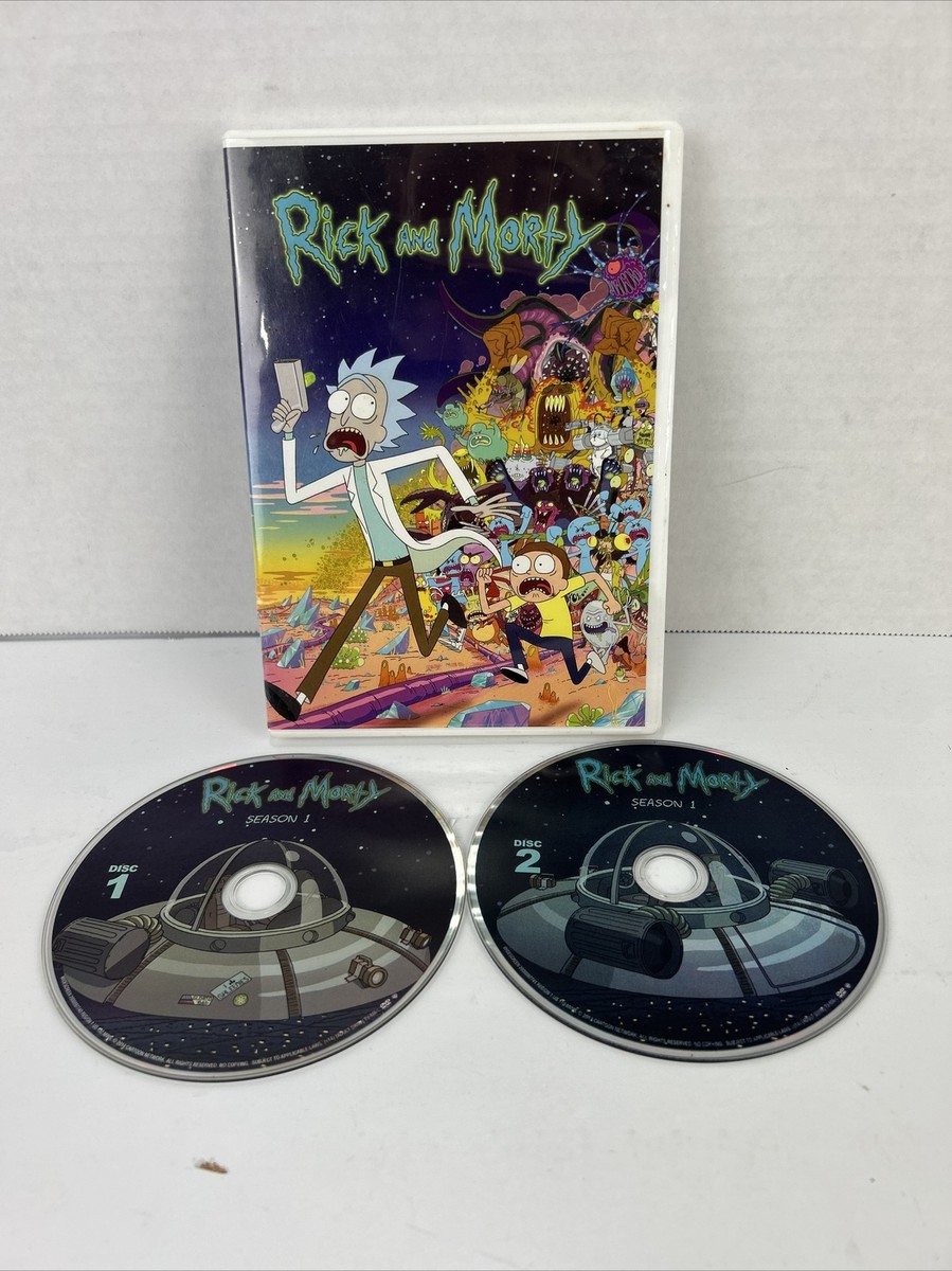 Rick And Morty Season 1 DVD Disc 1 & 2 Only | eBay