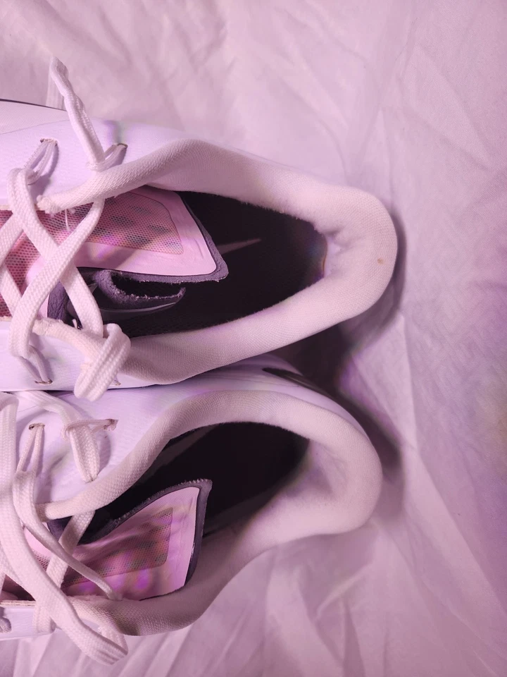 Туфли для гольфа Nike React Vapor 2 белые/розовые из пеноматериала BV1322-101 женские размер 10,5 Вт - Изображение 3 из 4