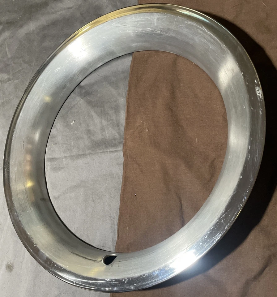 Chevrolet S10 Camión GMC S15 Sonoma Rueda Belleza Borde Anillo Cepillado 14" OEM 82-90 Foto 3 de 4