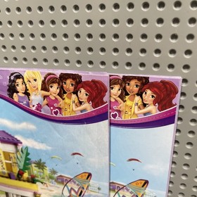 Lego Friends Stephanie's Beach House 41037 Instruction Manuals Only Book 1 &2 
