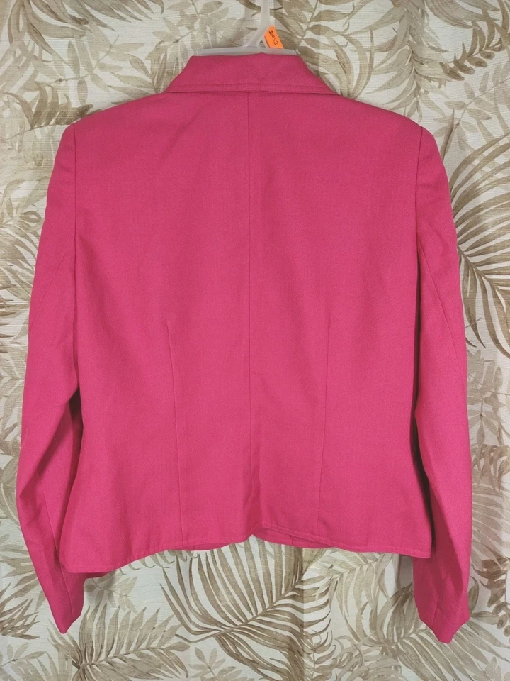 Blazer mujer RQT tres botones rosa talla 10 Foto 2 de 4