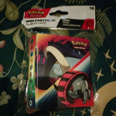 Pokemon Tcg temporal forces Mini Portfolio Mini Binder Holds 60 No Booster Pack