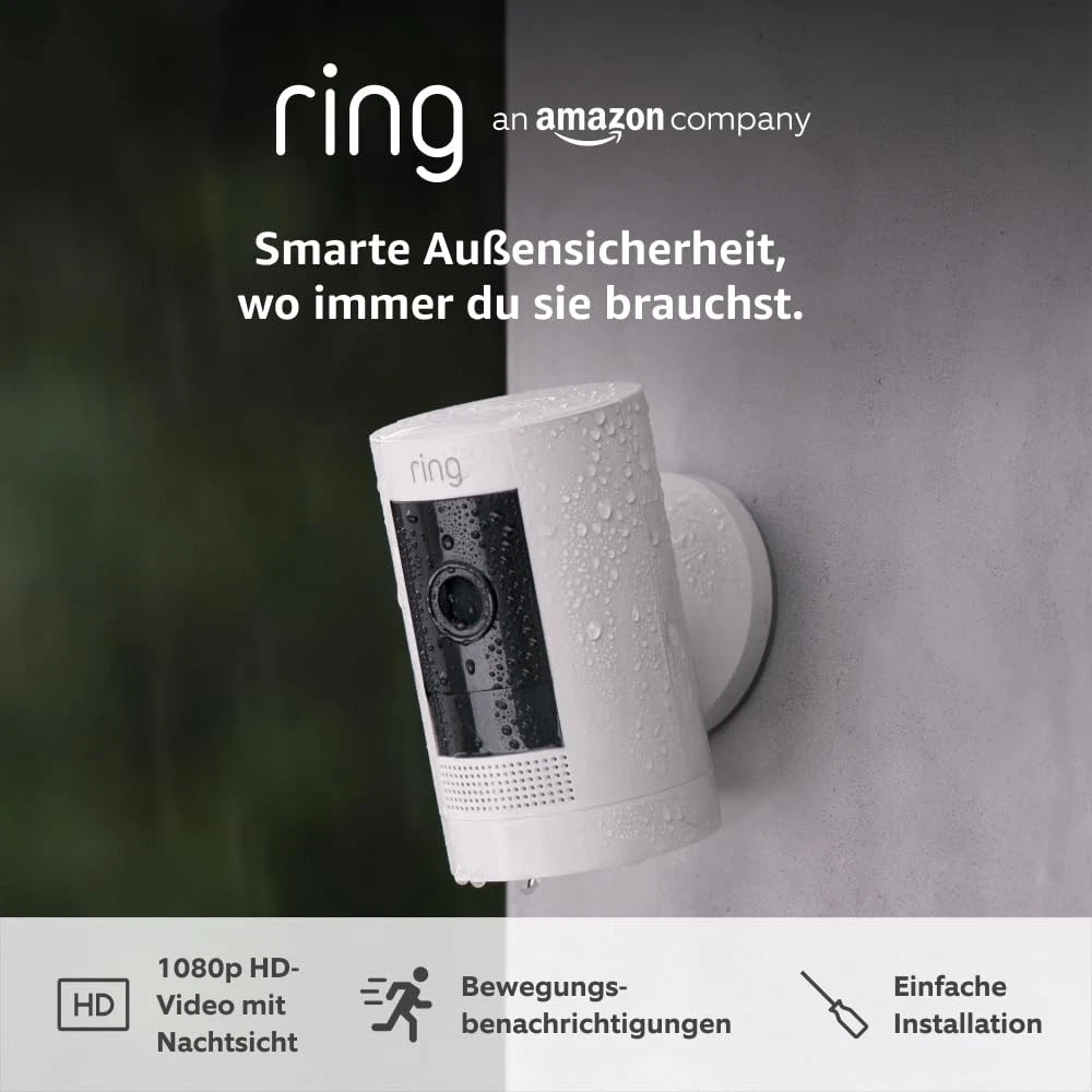 Blink Outdoor – Kabellose, Witterungsbeständige HD-Überwachungskamera