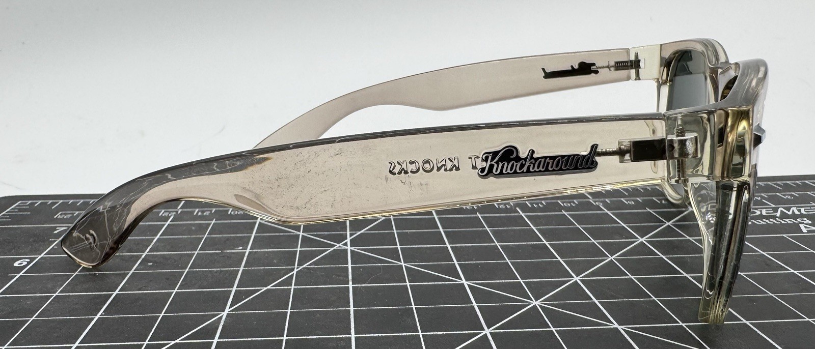 Knockaround Knocks Men's Transparent Gray Frame G… - image 2