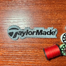 Taylormade Golf Fan Patch Sports Embroidered Iron On Badge 1.1x3.6"