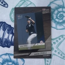 Topps 2019 Topps Now Review Aaron Judge TN-1 New York Yankees Baseball Card