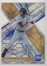 2019 Panini Elite Extra Edition Status Blue Die-Cut 5/75 Yordys Valdes #63 0c2