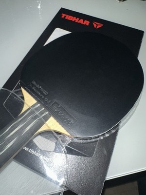 Tibhar Triple Carbon CS paddle  With Tibhar MX-P Max And Fastarc G-1 Max Rubbers