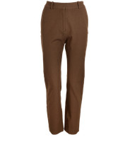 Joseph Coleman Trousers Womens 8 Brown Viscose