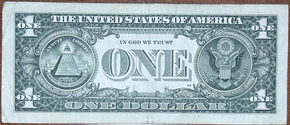 Series 2017 A FRN From Atlanta, GA ~ Five 3’s Serial Number  - Image 2 of 2