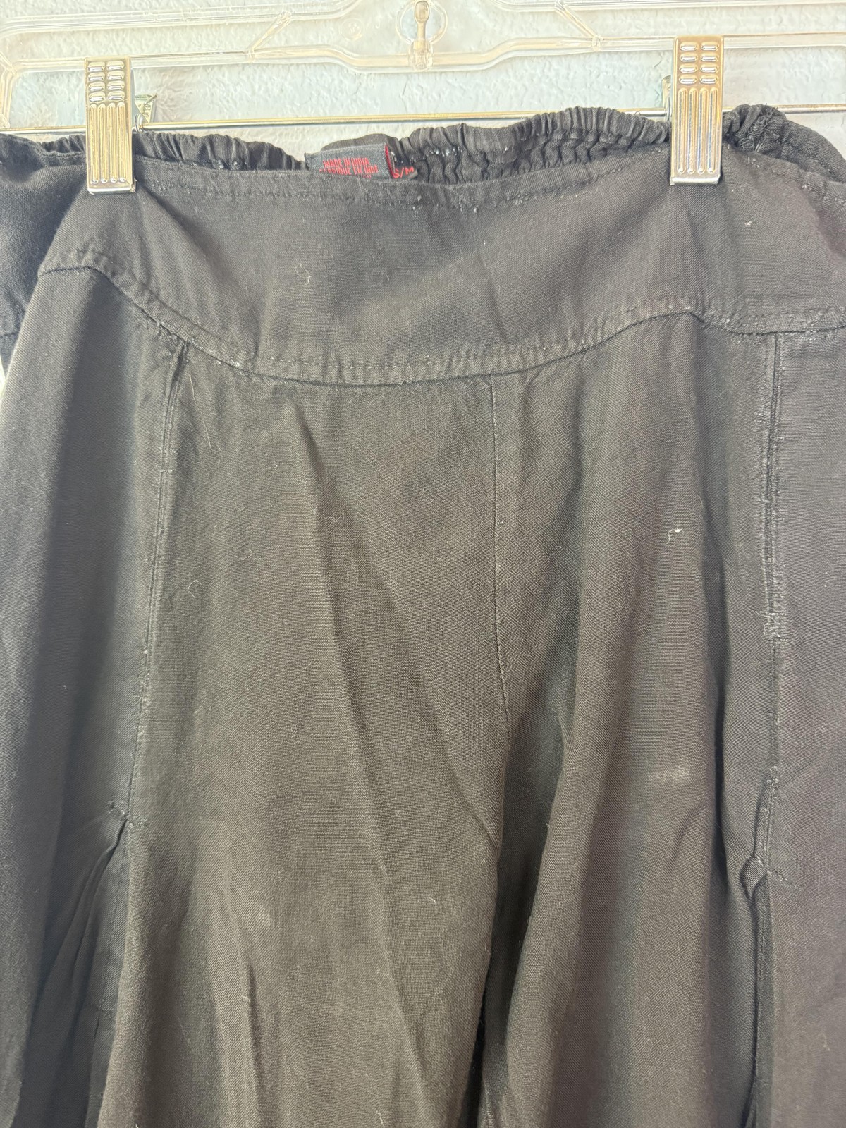 Aller Simplement Pants Womens Small Medium Black … - image 3