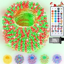 164FT 500LED Christmas Lights Color Changing, 35 Colors String Lights with Re...
