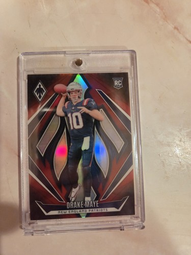 Panini 2024 Phoenix Drake Maye Red Fade RC #179 New England Patriots 216/299