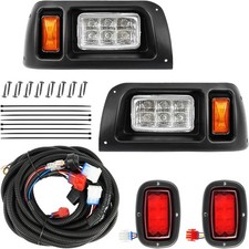 Golf Cart Tail Light Club Car DS 12V Headlight Kit 1993-Up