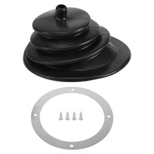 For Mr Gasket 1651 Shifter Boot Small Round Black Rubber 5.250 Inch Round7691 For Mr Gasket 1651 Shifter Boot Small Round Black Rubber 5.250 Inch Round7691