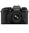FUJIFILM X-T50 Mirrorless Camera w/ XC 15-45mm f/3.5-5.6 OIS PZ lens Kit- BLACK