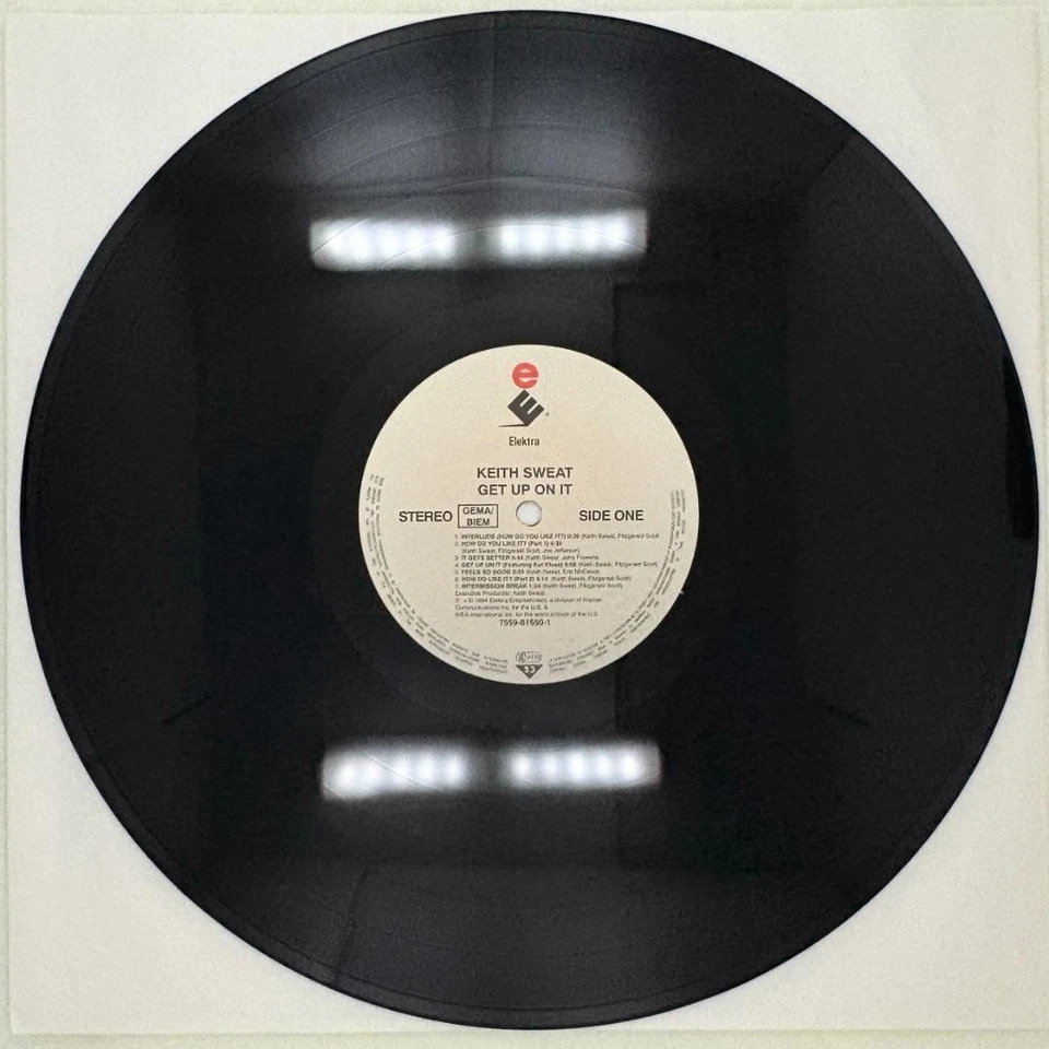 Keith Sweat / Get Up On It 1994 Germany Original LP Vinyl Elektra 7559615501 - Image 3 of 3