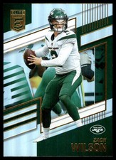 Zach Wilson 2022 Donruss Elite #5 Jets NFL READ FREE SHIPPING AutographDen