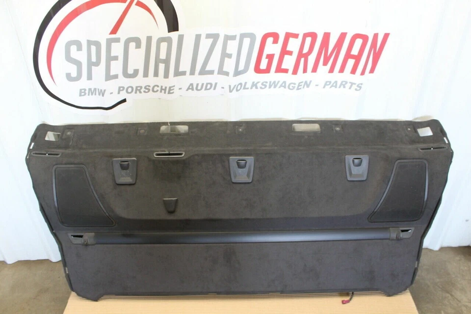 2013 BMW M5 Rear Window Parcel Shelf Deck Storage Trim Cover Panel OEM Used - Image 2 of 4
