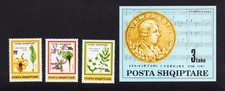 Albanien 1991 Briefmarkensatz Mi#2470-2472 + Bl.94 MH CV=12,4$