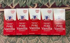 5 X McCormick Pure Vanilla Extract 4 fl oz / 20 fl oz Total