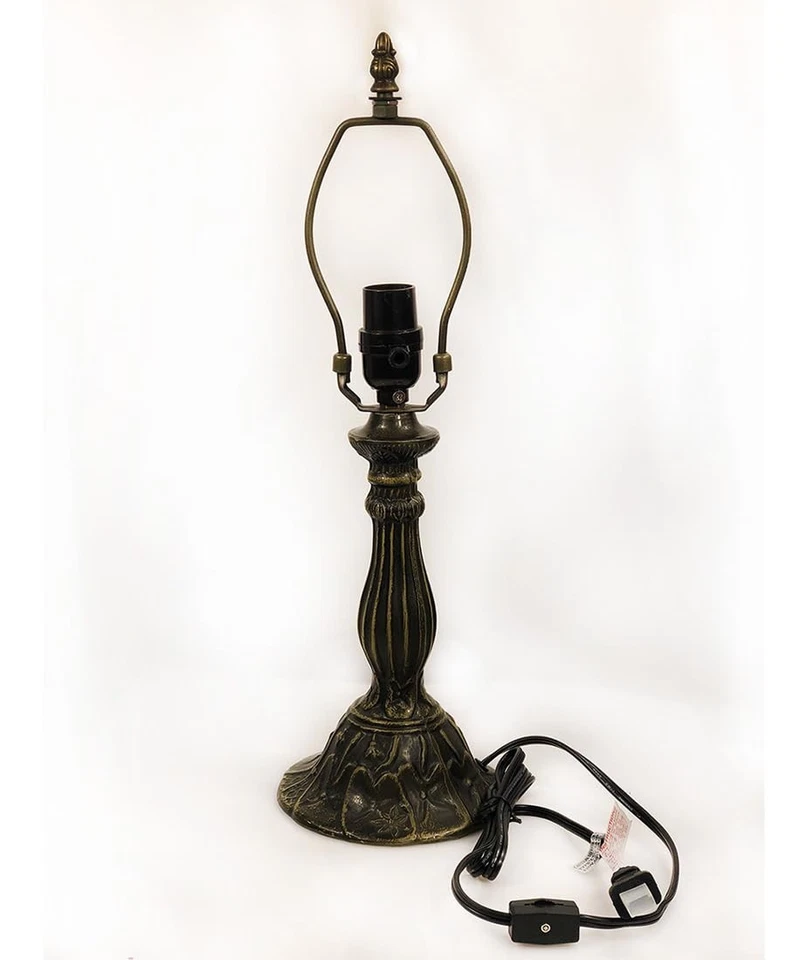 Lamp Base for 10-14 in Shade, Metal, Antique Copper Finish - Image 4 of 4