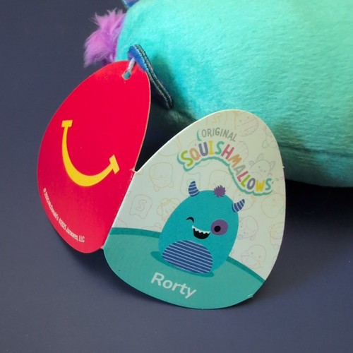 Juguete de peluche McDonald's Squishmallows Happy Meal RORTY NUEVO 2025 Monster - Imagen 3 de 5