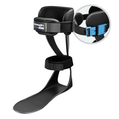 Brace On AFO S-Type - Drop Foot Stabilizer Brace, Moldable, Trimmable, Lightw...