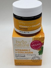BY NATURE VITAMIN C + COLLAGEN BRIGHTENING + ENERGIZING EYE CEAM 1 OZ / 30 g