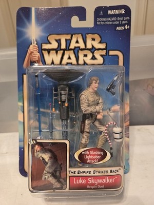 Star Wars Empire Strikes Back SAGA Luke Skywalker Bespin Duel 02 29 chrome pin