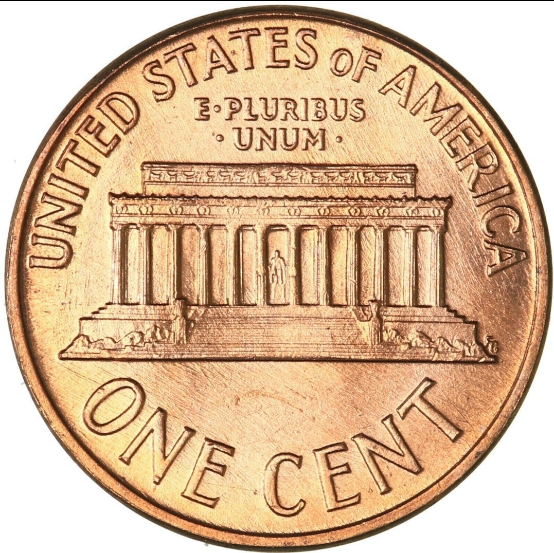 1960 D Lincoln Memorial Penny Small Date Brilliant Uncirculated