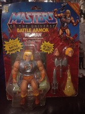 Masters of the Universe Origins Battle Armor He-Man Action Figure Mattel 2020
