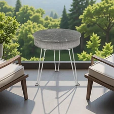 Party Coffee Table End Table with 10w Speaker, BT Speaker 5.0, 2 Speakers, Wa...