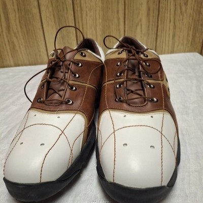 ?OAKLEY VINTAGE Golf Shoes Rare Spikes Metal Logo Grail  display picture 3