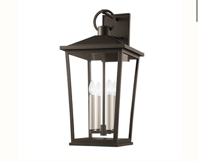 #ad Troy Lighting Soren 2 Light 20quot; Tall Outdoor Wall Sconce Bronze Model B8904TBZH $199.99