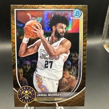 Jamal Murray 2025-26 Bowman Chrome Reptilian Refractor SP #BCV-101 Nuggets 