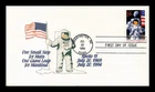 US COVER APOLLO 11 MOON LANDING 25TH ANNIVERSARY SPACE FDC LIMITED EDITION