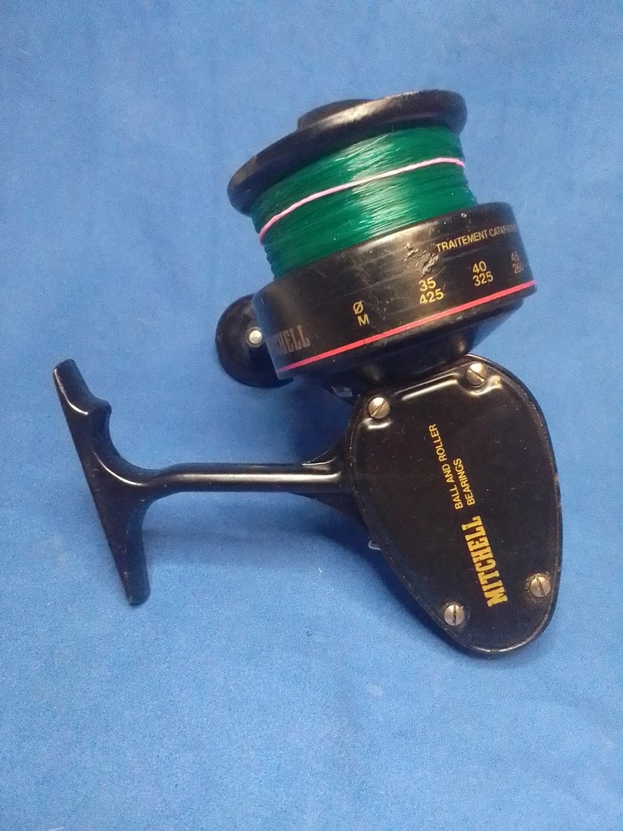 Paire De Moulinets De Pêche Vintage Mitchell 208S - Fabriqués En France (pour Pièces)
