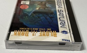 Alone in the Dark: One-Eyed Jack's Revenge w/Reg Card & Phone Card- Sega Saturn