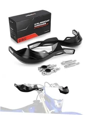  Dirt Bike Handguards,7/8'' and 1 1/8'' Handlebar Motorcycle Hand Guards black