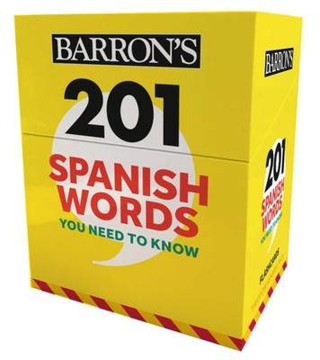201 Spanish Words You Need to Know Flashcards CARDS / POSTCARDS (SPANISH)
