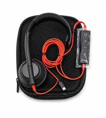 NEW Plantronics Poly Blackwire 5200 Series C5210  USBC Headset - Black