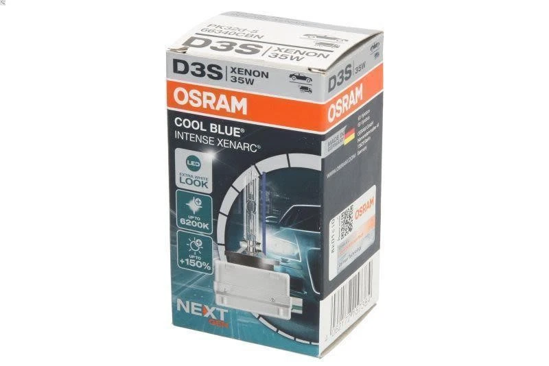 Osram 66340CBN XENARC COOL BLUE INTENSE D3S Faltschac für AUDI