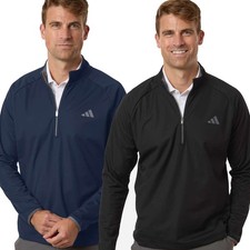 Adidas Men's Ultimate365 Wind Quarter-Zip Pullover - A2027, golf shirts, Dad Gi