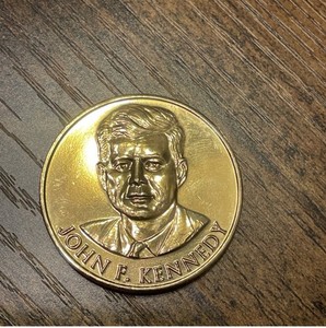 John F. Kennedy Commemorative Bronze Medal 