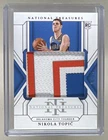 2024 Panini National Treasures Basketball Pink Nikola Topic #157